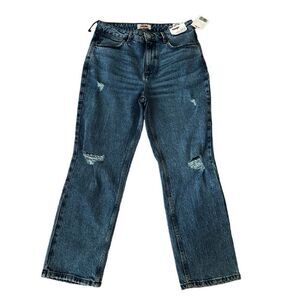 Wrangler :: High Rise True Straight Crop Jeans New Women’s 12 / 31